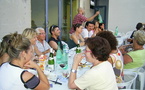 SYMPATHIQUE SOIREE AUTOUR D'UN BARBECUE!