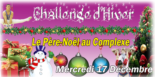 CHALLENGE D’HIVER 2008 CHALLENGE D’HIVER 2008