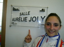 INAUGURATION DE LA SALLE "AURELIE JOLY" à ALBENS INAUGURATION DE LA SALLE "AURELIE JOLY" à ALBENS