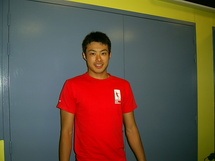 Kazuya SUWABE lors d'un entraînement à AIX Kazuya SUWABE lors d'un entraînement à AIX