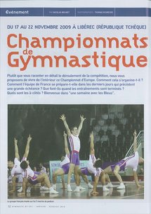 Les gymnastes aixois à la "une" de la revue de la fédération française de Gymnastique! Les gymnastes aixois à la "une" de la revue de la fédération française de Gymnastique!