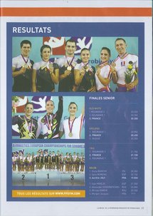 Les gymnastes aixois à la "une" de la revue de la fédération française de Gymnastique! Les gymnastes aixois à la "une" de la revue de la fédération française de Gymnastique!