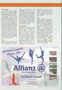 Les gymnastes aixois à la "une" de la revue de la fédération française de Gymnastique! Les gymnastes aixois à la "une" de la revue de la fédération française de Gymnastique!