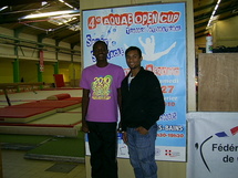 DEUX ATHLETES SUD AFRICAINS EN STAGE AU COMPLEXE! DEUX ATHLETES SUD AFRICAINS EN STAGE AU COMPLEXE!