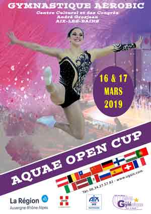 Affiche officielle AQUAE 2019 Affiche officielle AQUAE 2019