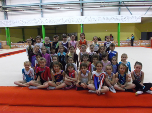 Les gymnastes rhone alpines en stage ce dimanche