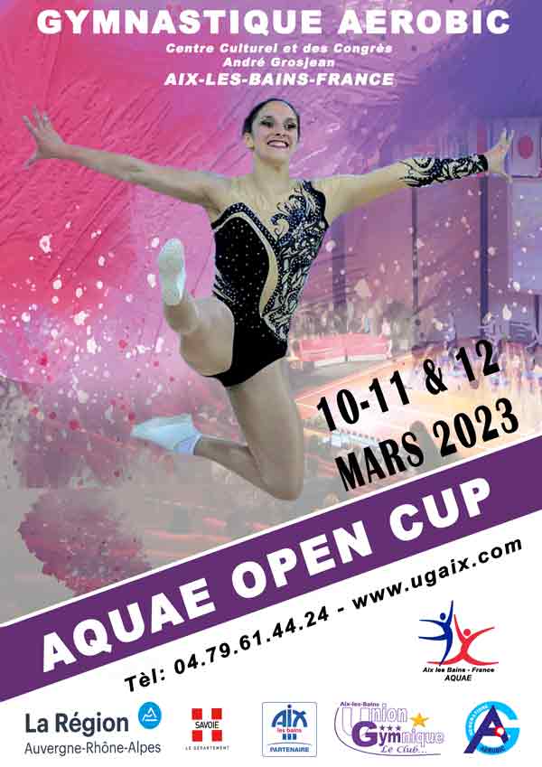 AQUAE OPEN CUP 2023 Annonce