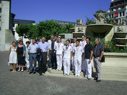 Les médaillés mondiaux reçus à la mairie Les médaillés mondiaux reçus à la mairie