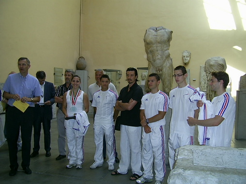 Les médaillés mondiaux reçus à la mairie Les médaillés mondiaux reçus à la mairie