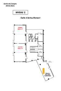 Salles d'entraînement 2ème étage