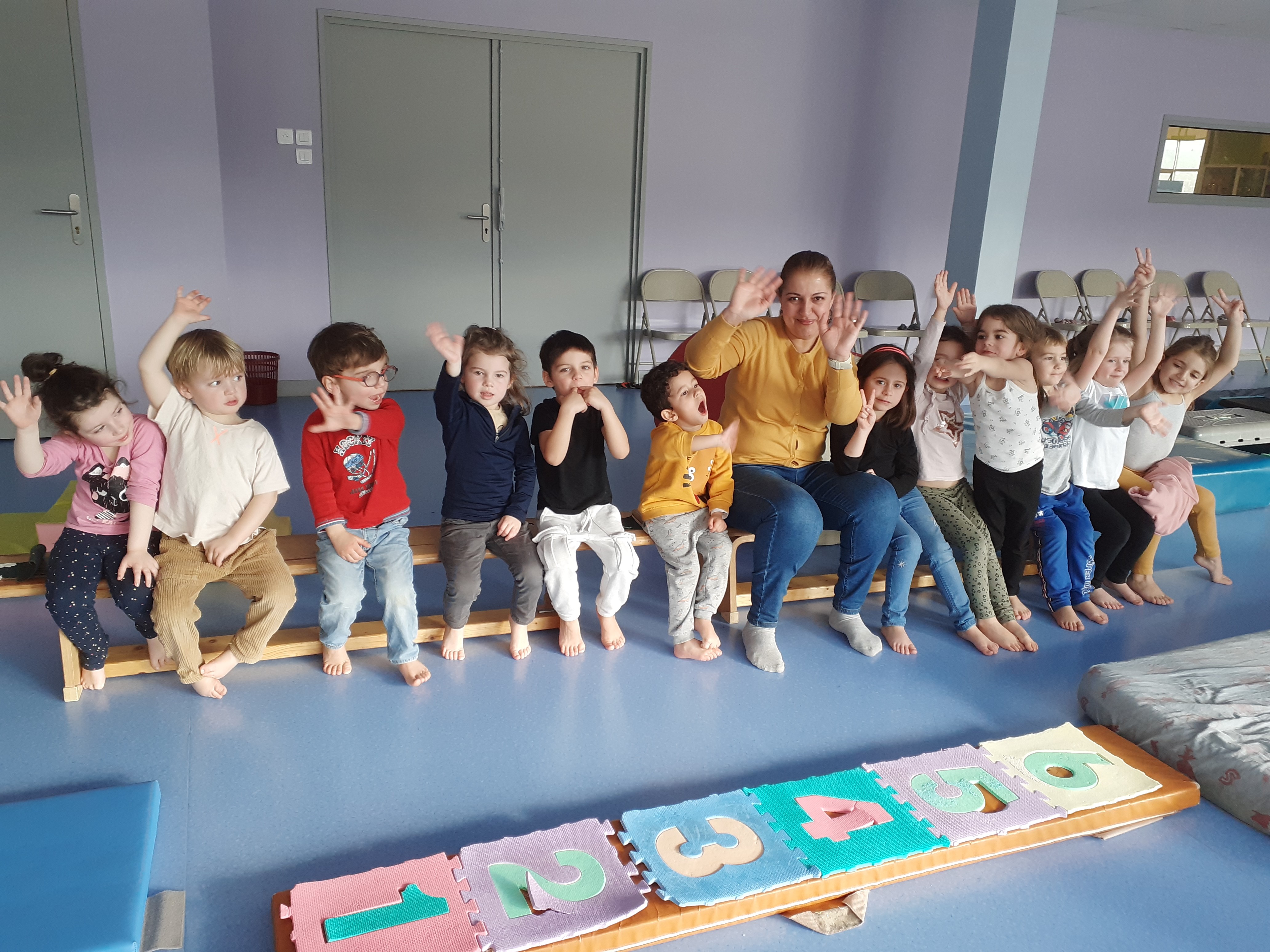 Découverte de la Baby Gym