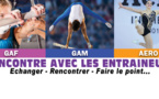 Rencontre avec les entraîneurs