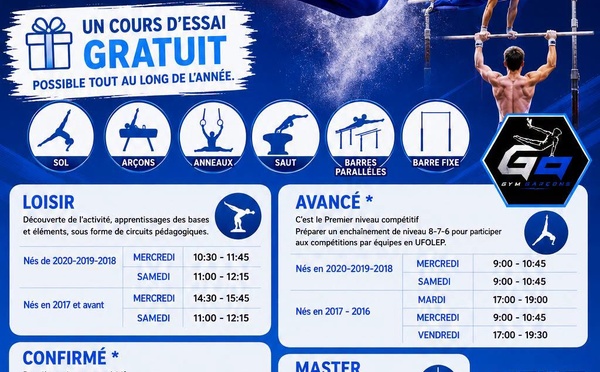  1 Gym Garçons
